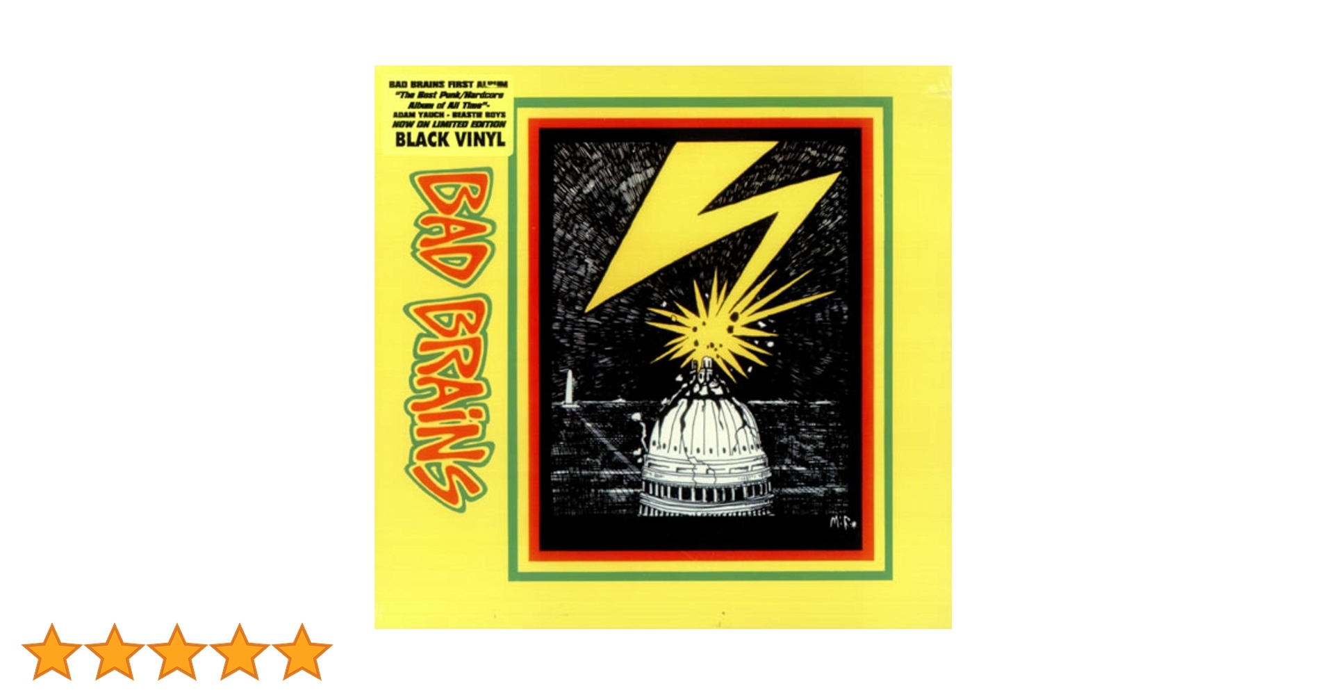 Amazon.co.jp: BAD BRAINS [アナログ盤 / 12インチ] (RUSLP8223
